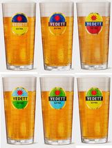 Vedett Bierglazen Extra 330 ml - 6 Stuks